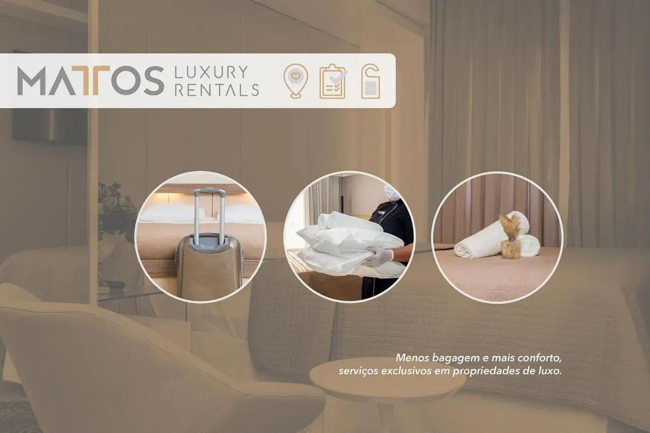 Aion Suites 205 - Lindo Apartamento Com Vista Para O Mar, A 60M Da Praia De Bombinhas, Com Piscina E Academia No Rooftop. Eksteriør bilde